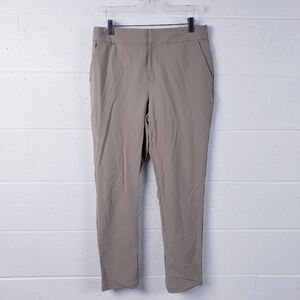 Figs Pro Skinny Zip Fly Scrub Trouser 2.0 Tan Khaki Size Medium Nurse Doctor
